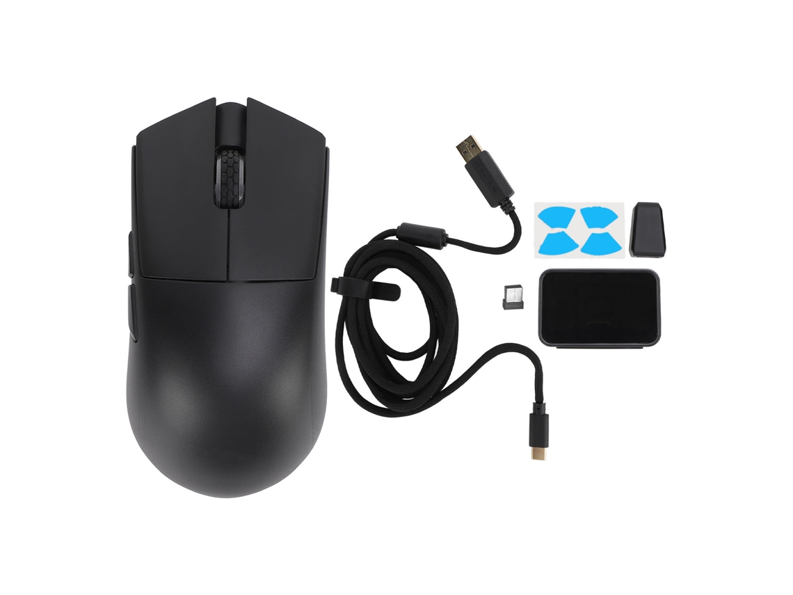Rato LAXISCREED Fio e Sem Fio Sensor Óptico 3395 26000 Dpi