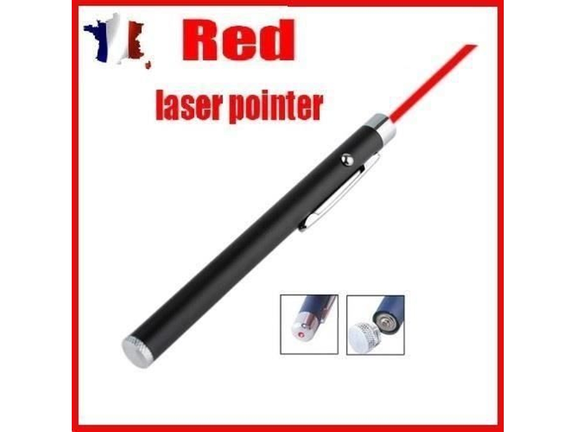 Ponteiro Laser Slim Vermelho Poderoso Lia4479