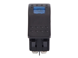 Laxiscreed Interruptores De 12v Dc Com Led Azul, 4 Pinos, Perfeitos Para Barcos E Autocaravanas