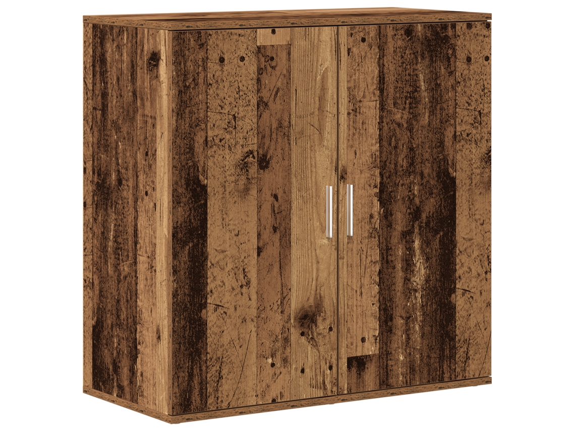 Conjunto 1 Estante De Armazenamento Vidaxl Castanho Derivados De Madeira (79 X 38 X 80 Cm)