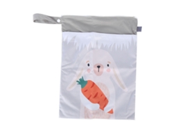 Bolsa Molhada Impermeável Lavável Com Zíper Duplo Para Viagem Praia Pool Roupa Suja