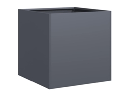 Planter, Planters Vidaxl Antracite Aço (40 X 40 X 40 Cm)