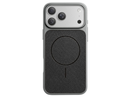 Capa Magsafe Para Iphone 17 Pro Antichoque Textura Pele