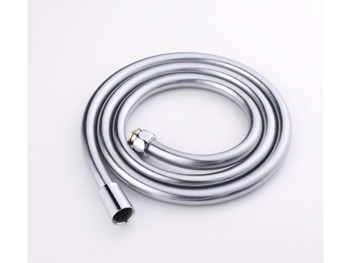 Chuveirinho De Mão Em Latão Cromado, Conjunto Para Chuveiro Com Suporte E Mangueira.