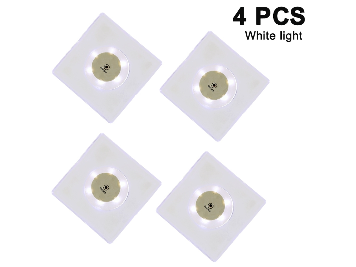 Porta-Copos Luminosos Da Bebida Do Diodo Emissor de Luz de 4 Pces Quadrado Transparente Antiderrapante & Impermeável Da Bebida Da Cerveja