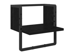 Prateleira de Parede Carvalho Marrom 30 X 25 X 30 Cm MAISON EXCLUSIVE