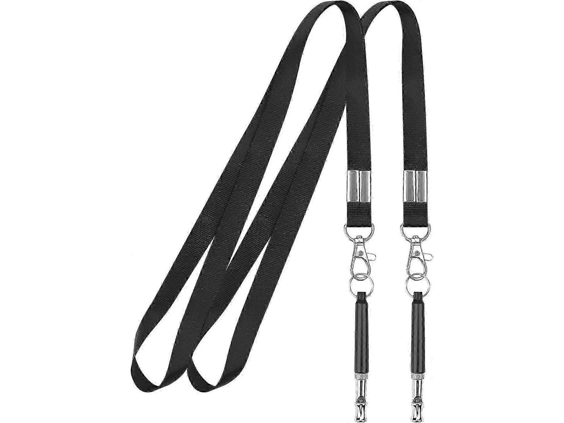 Apito de treinamento para cães GOKOCO ajustável com cordão, 2 unidades