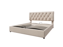 Sofá cama 90x200 Cm com Estrado, Luzes Led e USB DELCOND