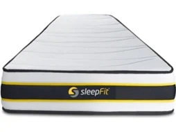 Colchão SLEEPFIT Flexy (100x210 cm - Molas Ensacadas  e Viscoelástica)