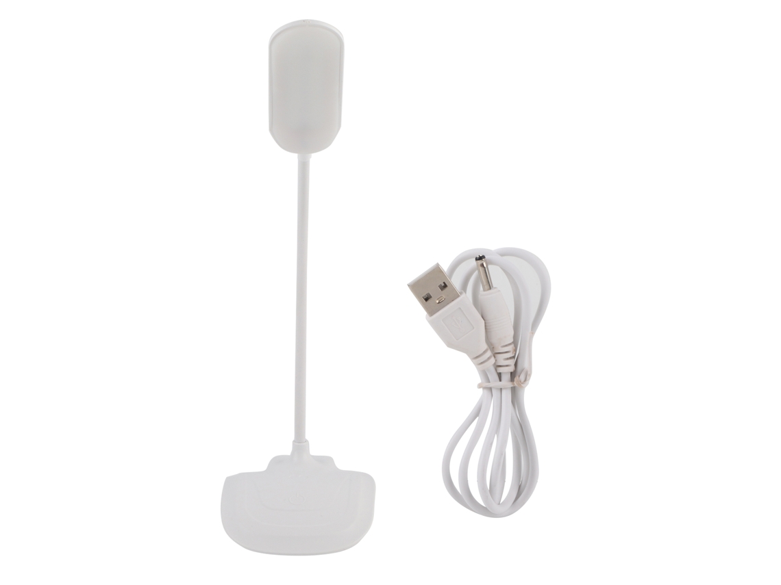Lâmpada de Mesa LED Flexível com Interruptor Touch para Leitura | S/MARCA
