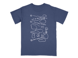 Courtney Barnett End Of The Day Navy T S ROCKINSTONE Size:m