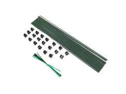 Primerox 40 Estacas de Suporte para Plantas Aço Inoxidável Flexíveis com Amarras e Grampos para Orquídeas