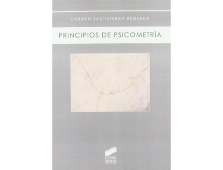 Livro Principios De Psicometría de Carmen Santisteban (Espanhol)