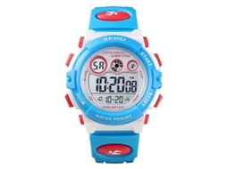 Relógio Eletrônico Esportivo Infantil Skmei 1451 Com Cronômetro Digital Led Luminoso E Cronógrafo.