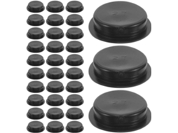50-tampas De Borracha Redondas Práticas E Convenientes Para Cofrinhos, Ideais Para Crianças E Guardar Dinheiro Com