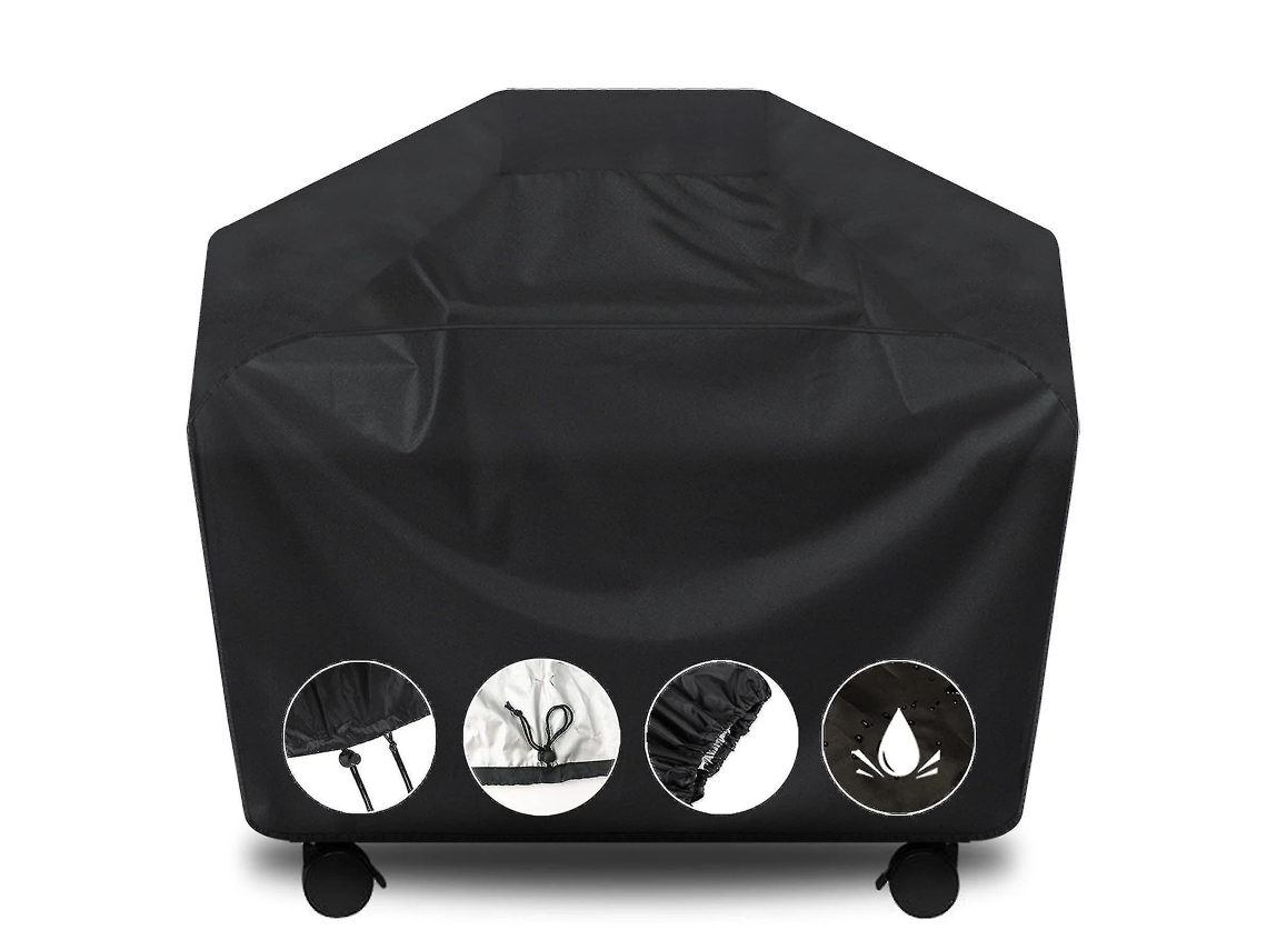 Funda impermeável para churrasqueira, 145x61x117cm, material resistente a UV | S/MARCA