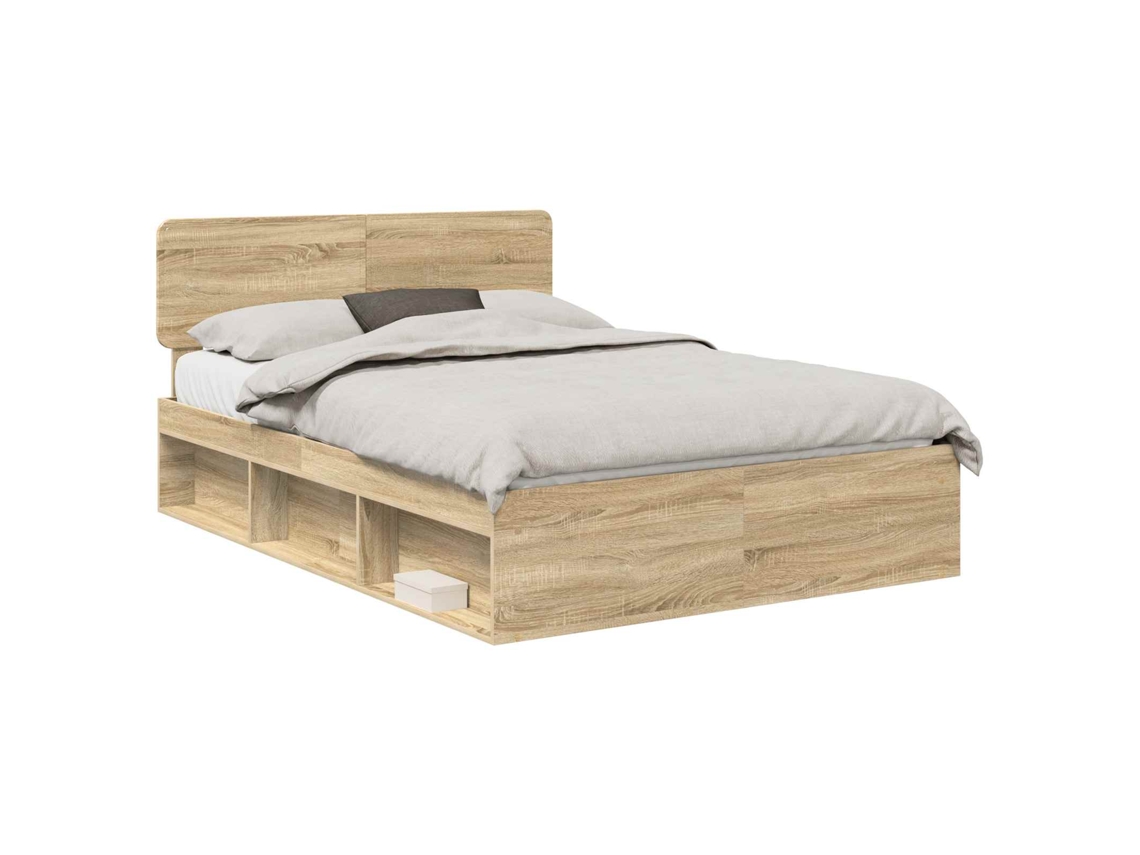 Estrutura da Cama com Cabeceira Sonoma 140 X 200 Cm MAISON EXCLUSIVE