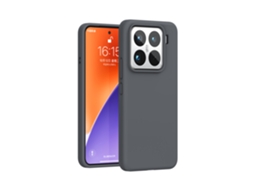 Capa De Celular Em Silicone Líquido À Prova De Quedas (cinza Carvão, Xiaomi 15 Pro), Compatível Com Xiaomi.