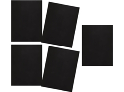 Garvalon Inserto De Fundo Para Bolsa, Preto Fosco, 0, 8mm, Tamanho A4, 5 Peças, Almofada De Formato E Suporte Para