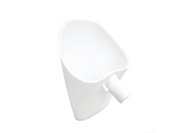 Funil De Silicone Boca Larga, Anti Branco