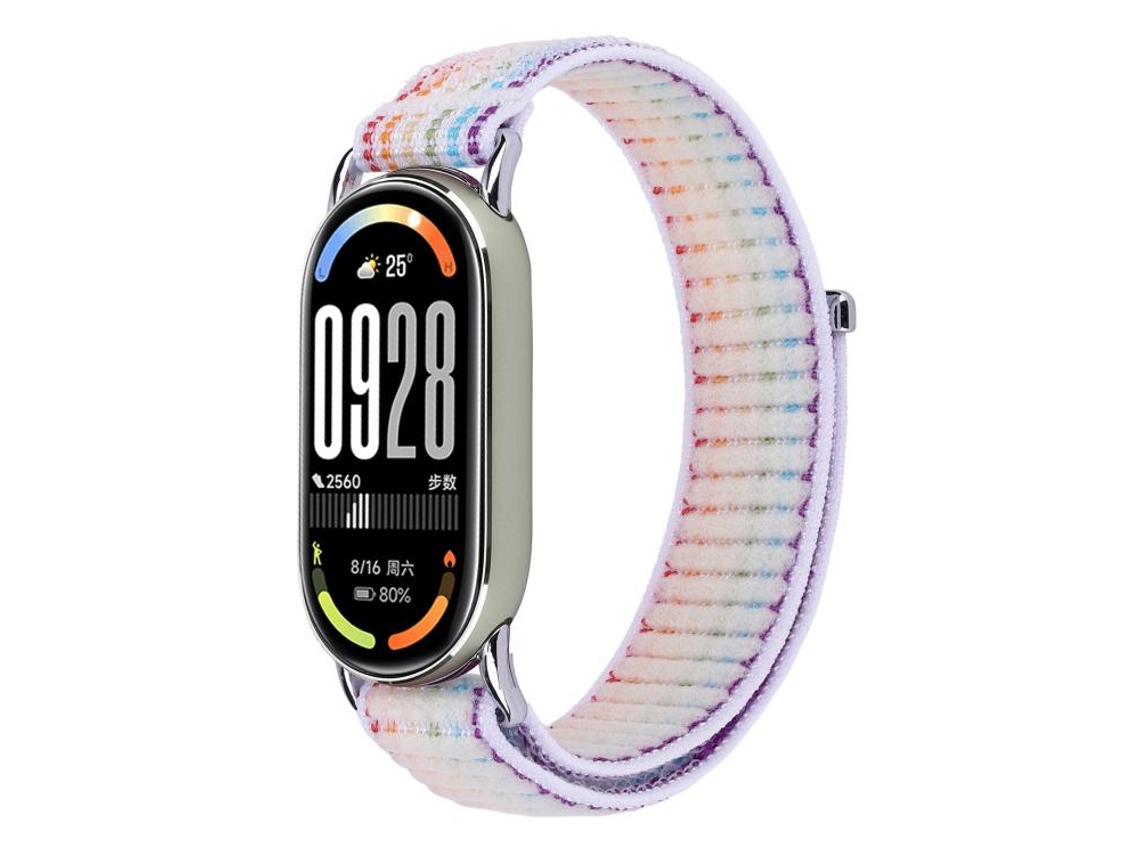 Bracelete para Xiaomi Smart Band 10/9/8 XIAOMOYU em Nylon Trançado com Fecho de Velcro Colorida