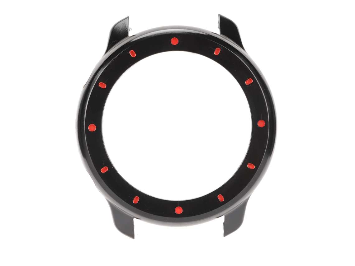 Aetheria capa Protetora Bumper para Relógio Inteligente Amazfit Gtr 47mm Preto Vermelho
