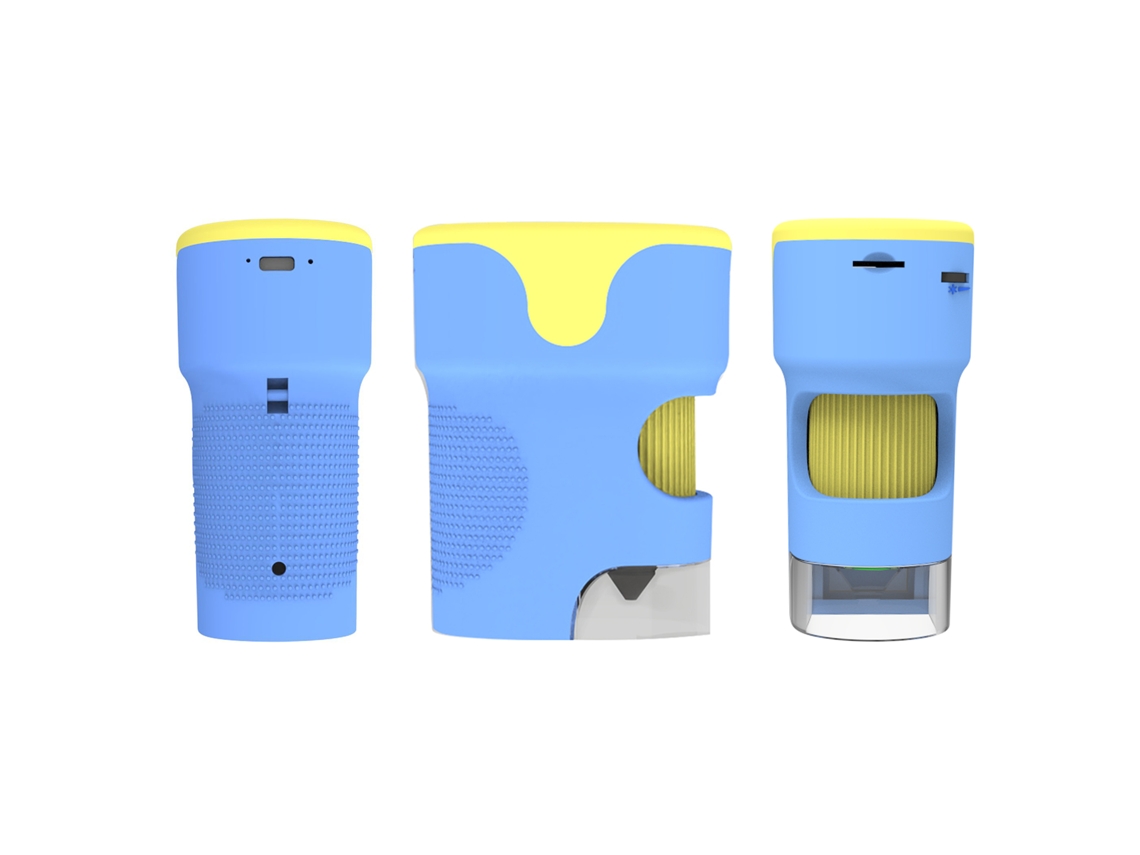 Microscópio Portátil Para Crianças 200x Com Tela Ips 2.0'' Brinquedo Educativo Científico Presente
