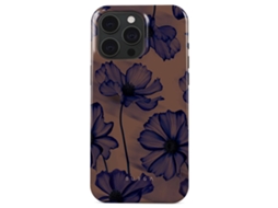 Burga Capa Magsafe Para Iphone 15 Pro Max Elegante Motivo Velvet Night Violeta Escuro