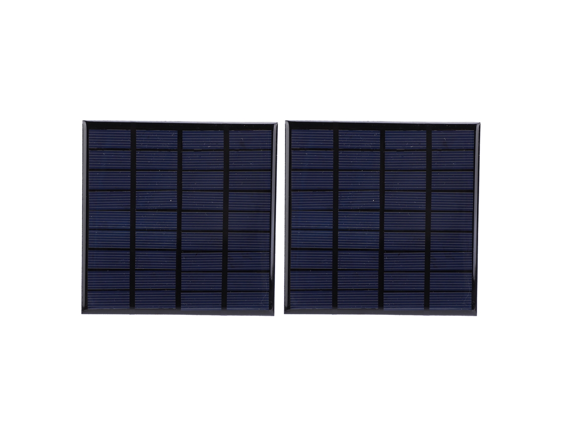 Painel Solar 2w 5v com Conectores MC4 BRILVIBERA