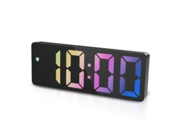 2026-reloj Led Para Dormitório, Reloj De Mesa Eletrônico Com Tela De Hora E Temperatura