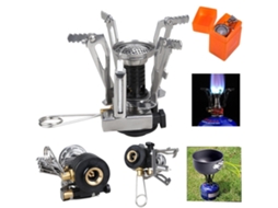Conjunto de Panelas com Fogão de Camping 3000w