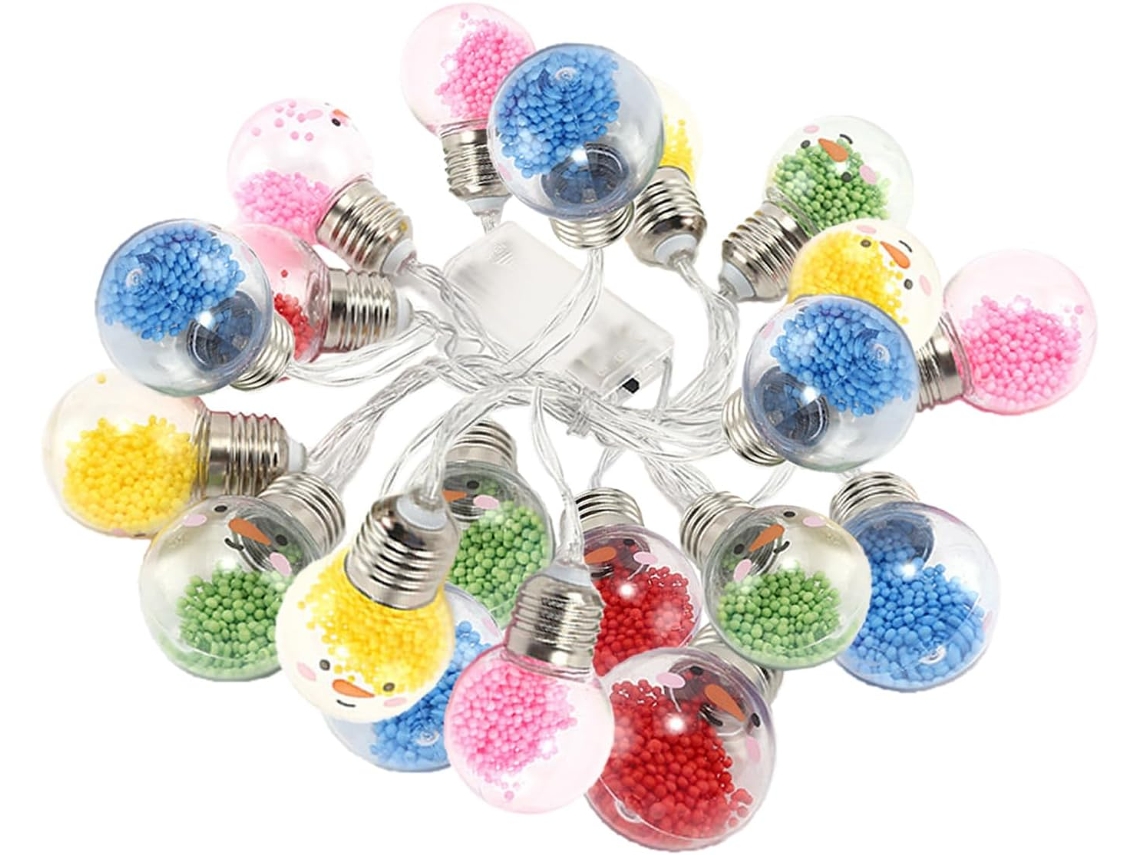 Luzes De Filamento Natal - Led 3,0 Metros Para Uso Interno E Externo,