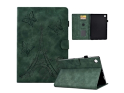 Capa De Couro Texturizado Para Tablet Lenovo M10 Plus Tower