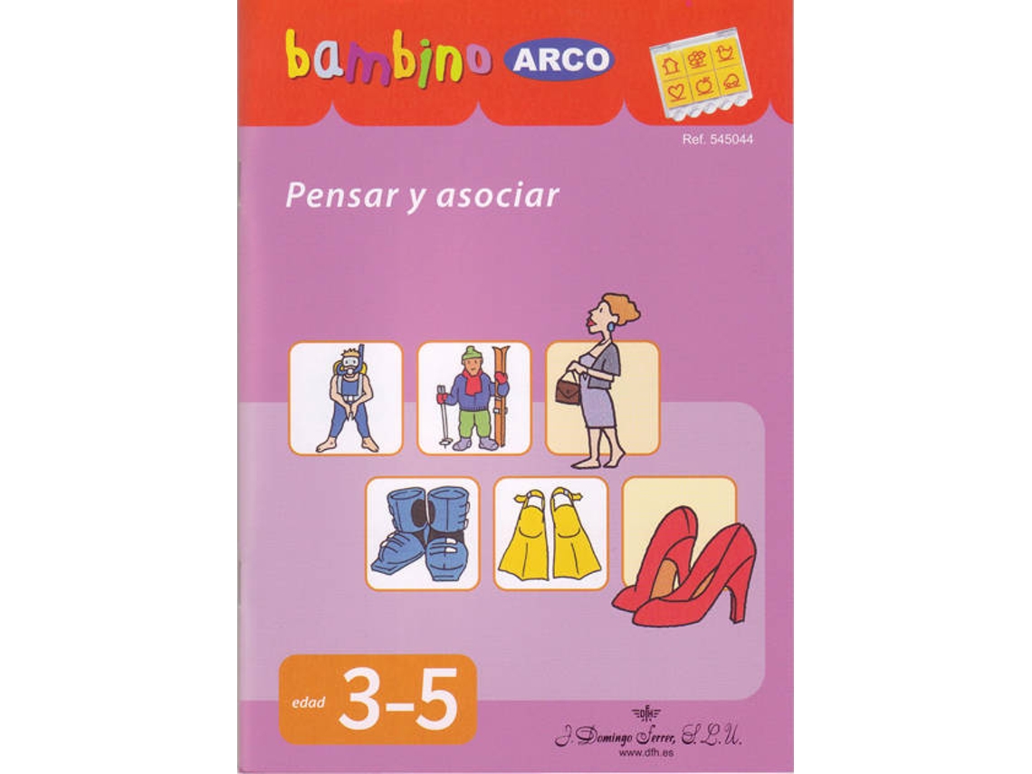Livro Pensar Asociar 3-5 Años (Espanhol)