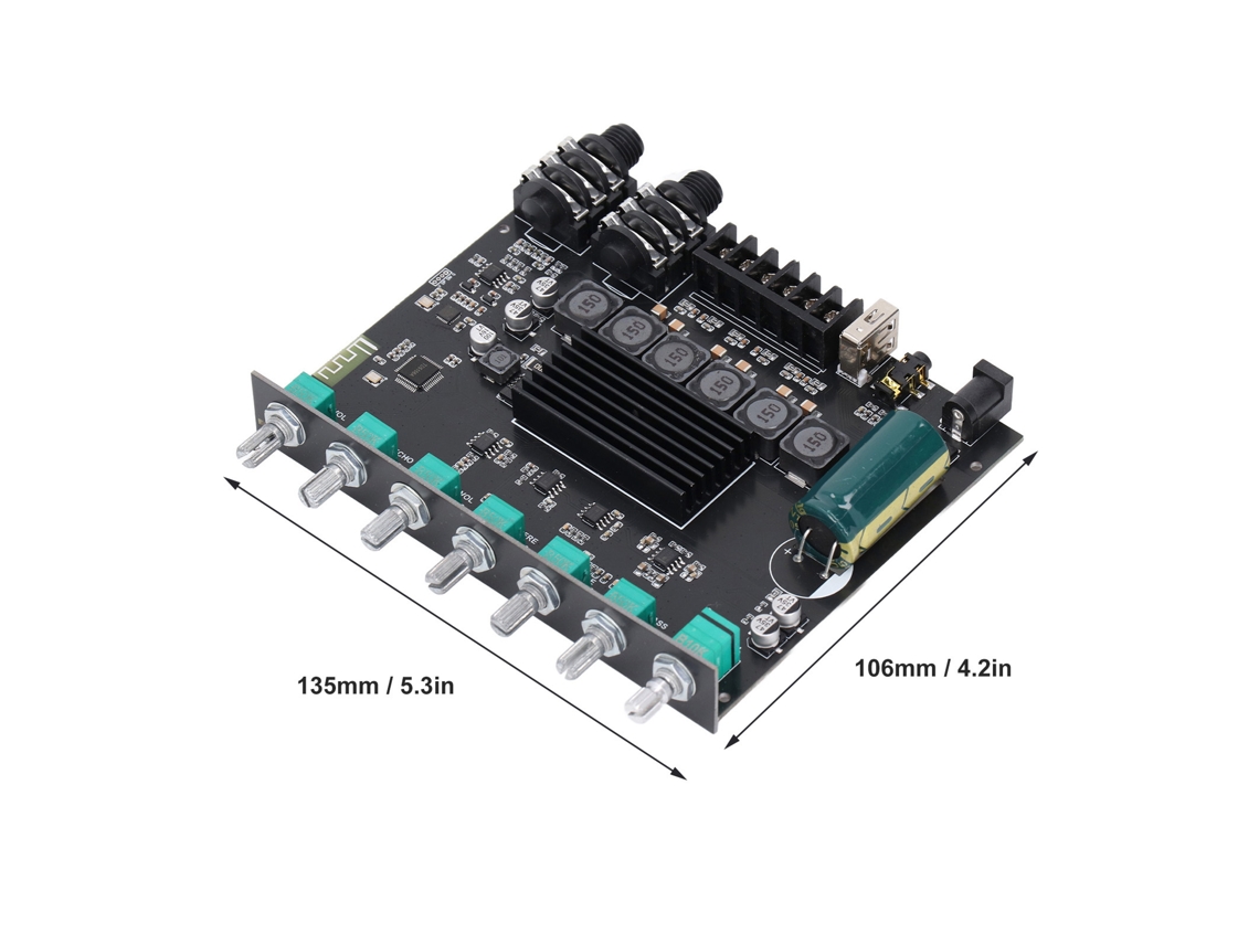 Módulo Amplificador Digital Bluetooth 2.1 Canais