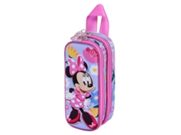 Disney Minnie Mouse Spring Estojo Duplo 3D Lilás KARACTERMANIA