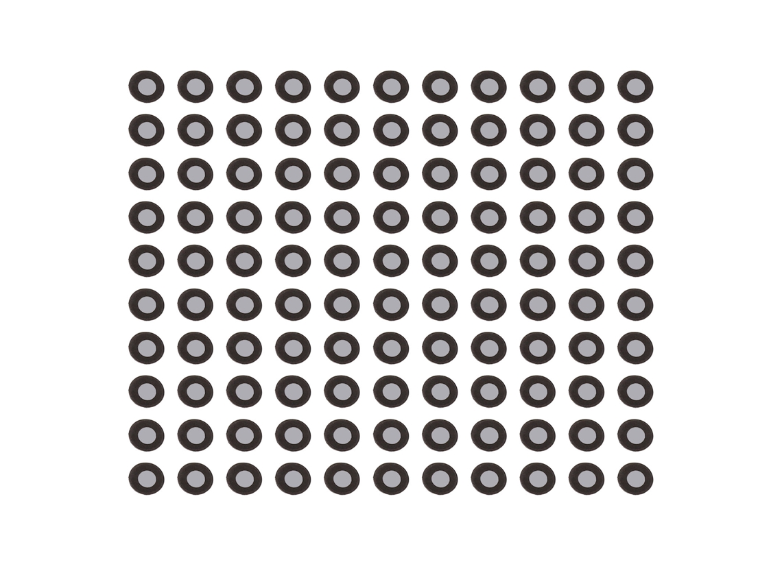 100pcs Marcadores de Ponto de Referência Magnéticos 3d para Varredura Alta Refletividade à Prova de Chuva 3mm/6mm da S/MARCA