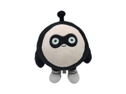 Peluche HXDZFX Ovo Preto 25 Cm