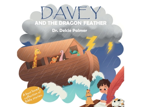 Livro Davey and the Dragon Feather de Delcie Palmer (Inglês)