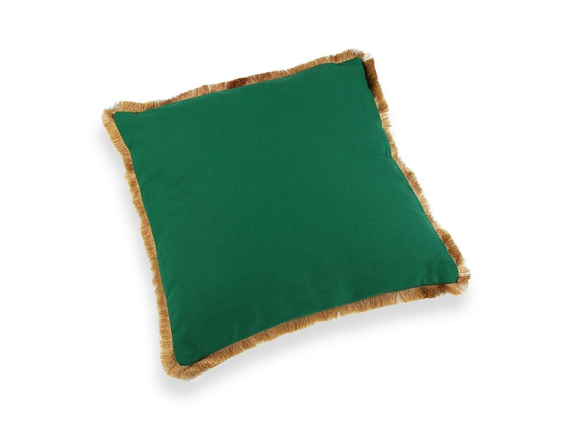 Almofada Decorativa VERSA (45.00 x 10.00 x 45.00 cm - Algodão - Castanho)