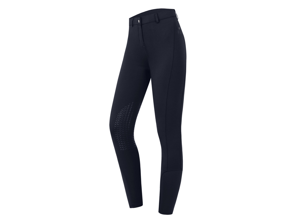 Calças de Equitação com Aderência Total para Mulher ELT Essential Knie Silikon