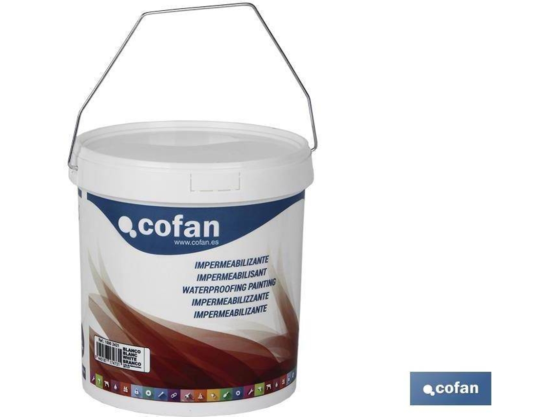 IMPERMEABILIZANTE Elástico COFAN (4L) BRANCO