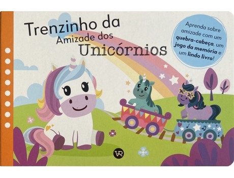 Livro Trenzinho Da Amizade Dos Unicórnios De Anne Sofie Sternberg (português Do Brasil)