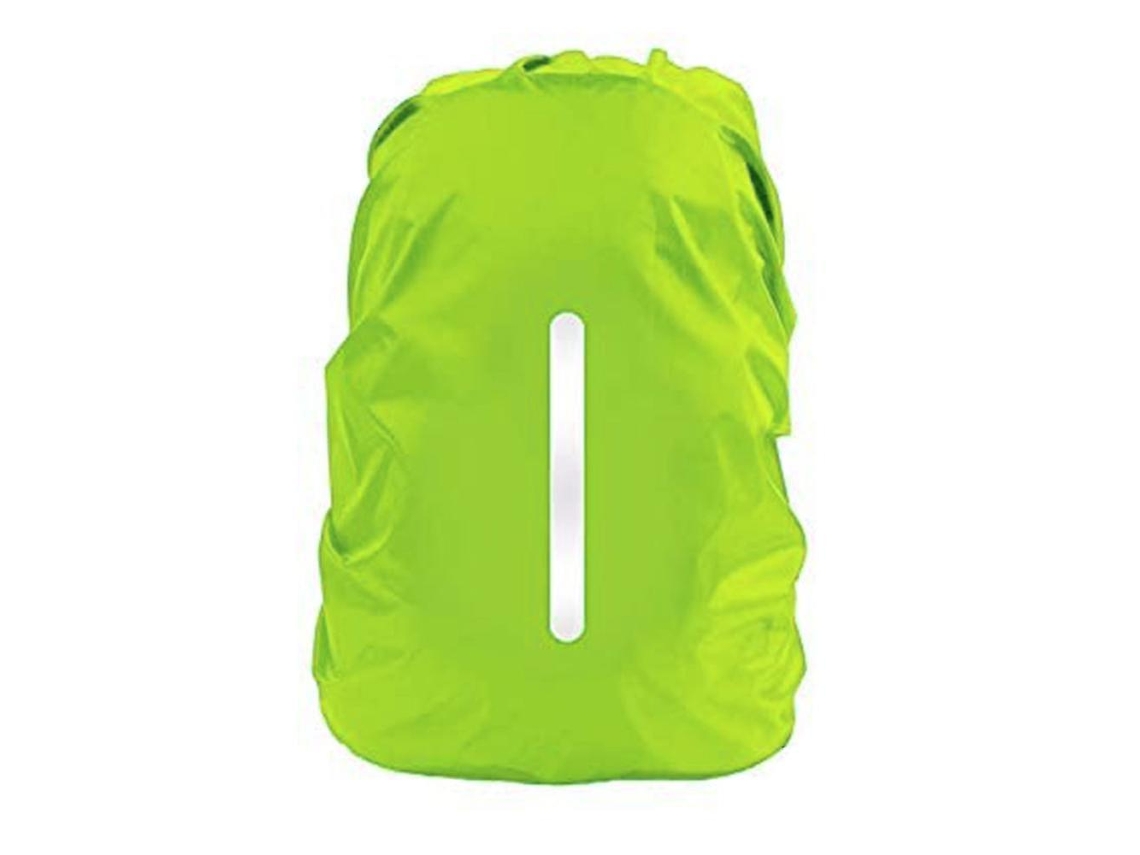 Capa Impermeável Para Mochila, Lurelia, Grande, Vermelho, Poliéster, Faixa Refletiva, Dobrável E Portátil, Caminhada Viagem