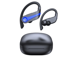 Auriculares Bluetooth True Wireless 5.1 Sport s Ip7 à prova d'água para corrida academia esportes azul