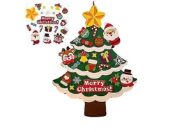 Enfeite De Árvore De Natal Elegante E Educativo Feito À Mão Para Festas. Loja Olysi