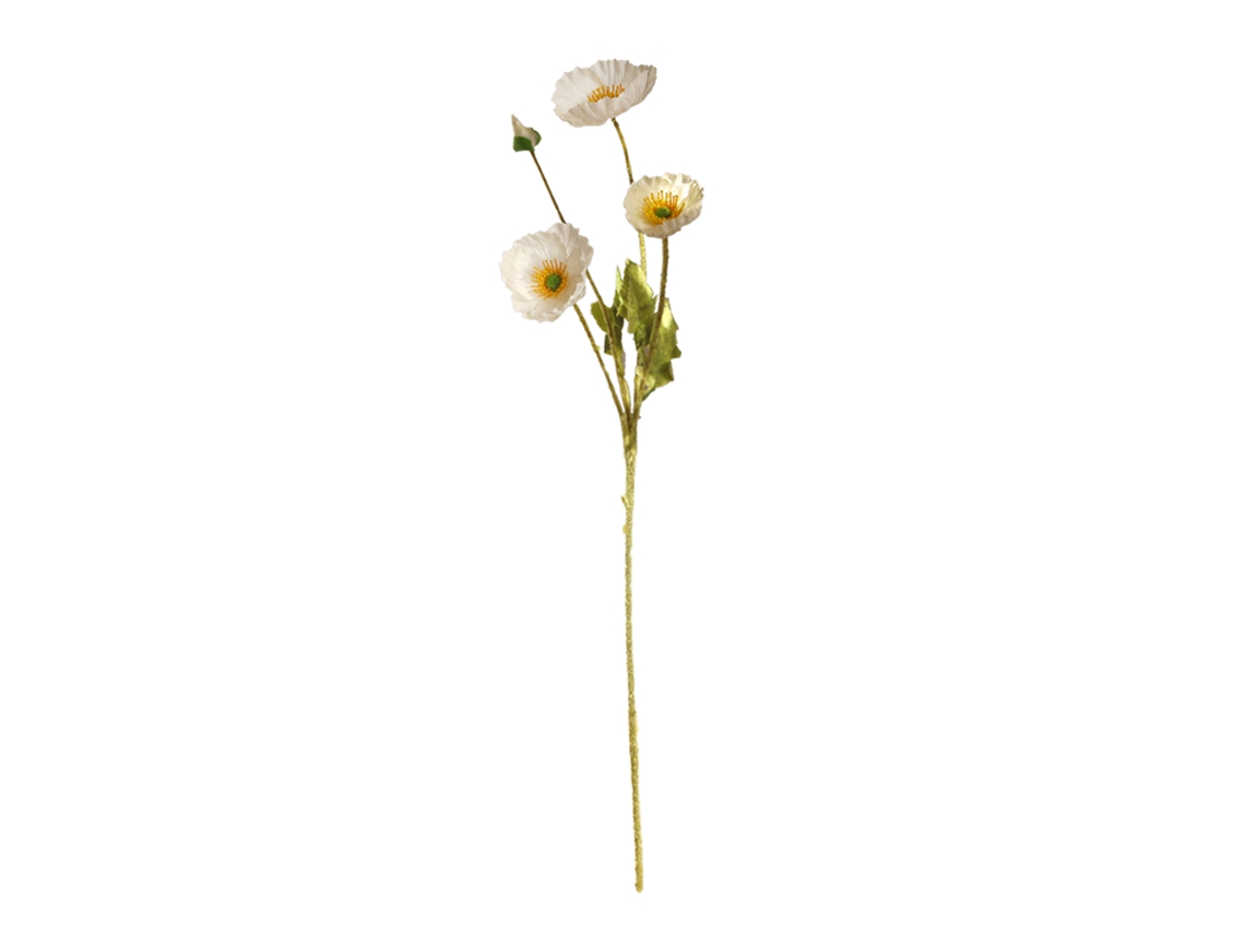 Amapolas Artificiais De Quatro Cabeças Envio Dobrado 10 Unidades
