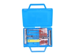 Kit profissional de reparo de pneus a vácuo para motocicletas, tratores e bicicletas.