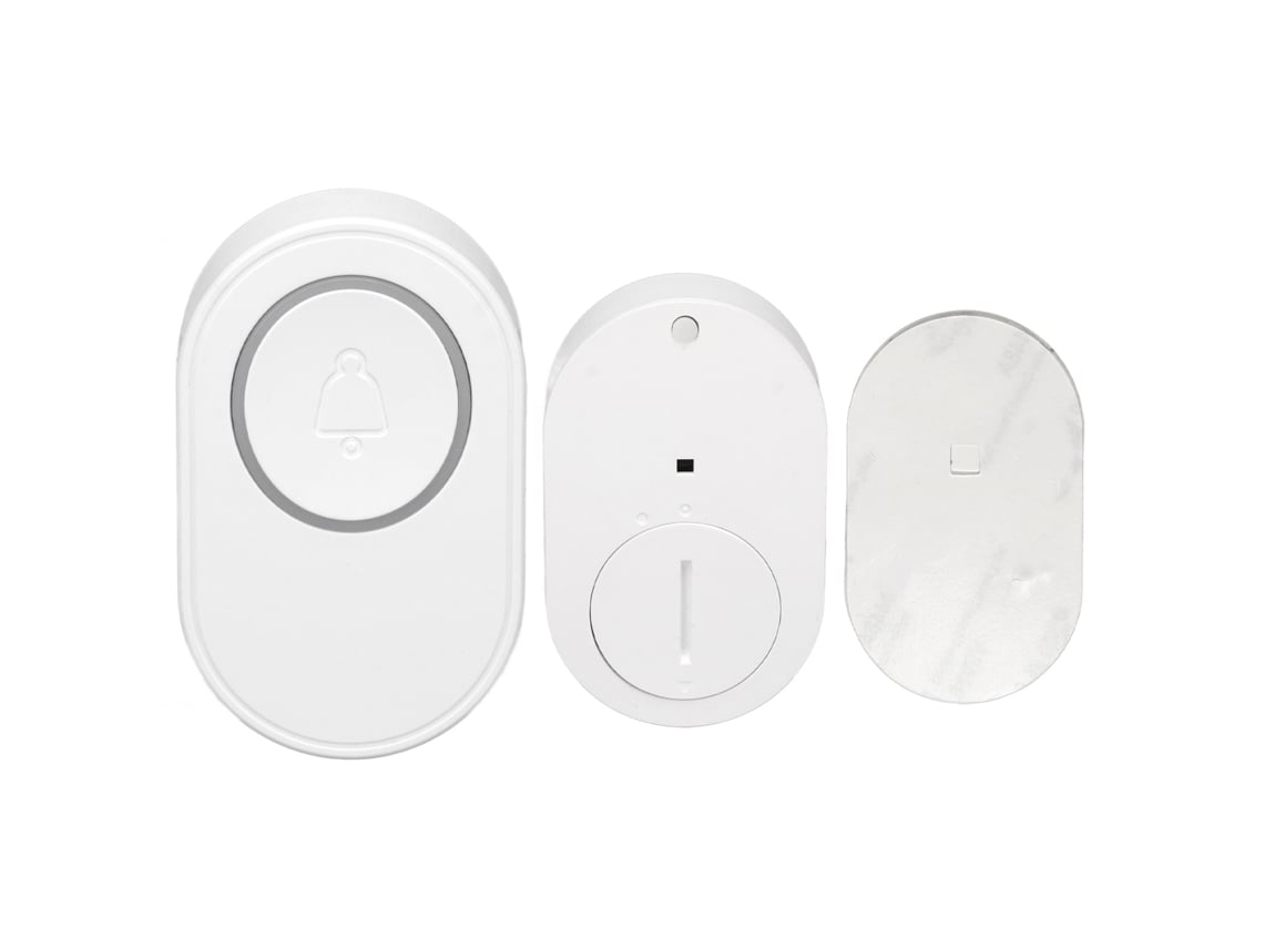 Campainha com Sirene Wi Fi 433mhz para Alarme Residencial e Segurança. Brilvibera_ozo