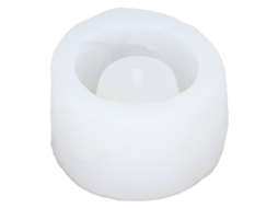 Molde De Silicone Para Vasos De Flores Com Buraco De Drenagem